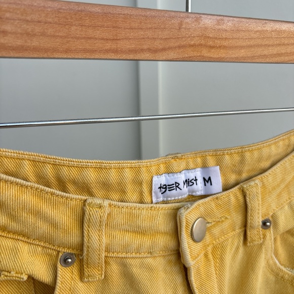 Tiger Mist - Yellow High Rise Jeans - Picture 2 of 8